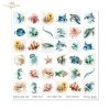Set von Papieren für Scrapbooking SLS-111 Tropical Dreams vol. 2